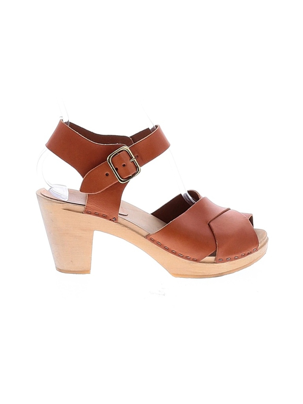 Bryr Clogs in Emma Cross Toe in Whisky Sz 38